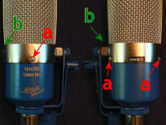 Ribbon mic mod - screw locations