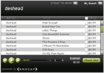SNOCAP - embeddable mp3 flash player for music sales